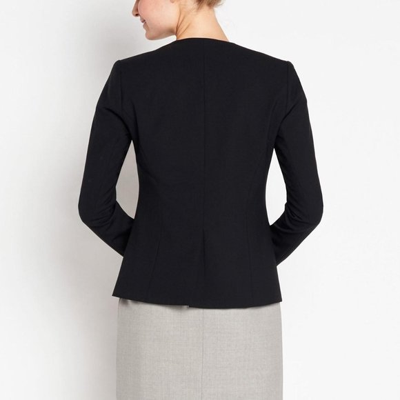 Of Mercer Long Sleeve Wool-Blend Blazer 14 - Picture 6 of 6